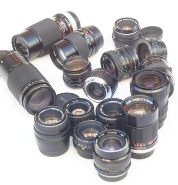 Asahi Pentax (e.a.) PK mount lenzen (E-mount of PK mount) beschikbaar voor biedingen