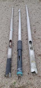 3 lantaarnpalen / lichtmasten (zie omschrijving), Tuin en Terras, Buitenverlichting, Ophalen, Gebruikt, Minder dan 50 watt, Overige typen