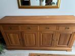 Blank eiken Dressoir, Huis en Inrichting, Kasten | Dressoirs, Ophalen, Gebruikt, Eikenhout, 200 cm of meer