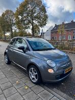 Fiat 500 1.2 69pk LPG 2013 Grijs, 4 cilinders, 840 kg, Leder en Stof, Handgeschakeld