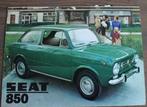 9 Fiat-Seat autofolders+2 dubbele exemplaren Te koop als set, Ophalen of Verzenden, Overige merken