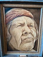 Echt Leren Schilderij - Dineh, Ophalen