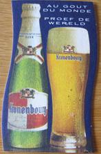 bierviltje van Kronenbourg, Ophalen of Verzenden, Zo goed als nieuw, Viltje(s), Overige merken