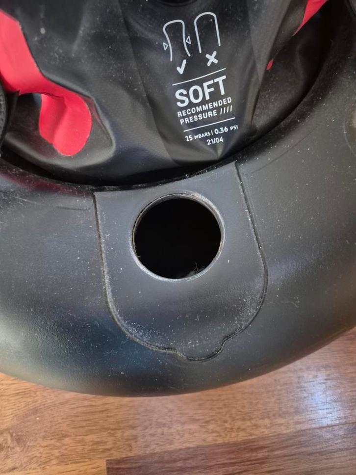 Opblaasbare boxbal van de Decathlon., Sport en Fitness, Boksen, Zo goed als nieuw, Boksbal, Ophalen of Verzenden