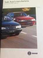folder Saab 900 en 9000 modeljaar 1995 NL, SAAB, Ophalen of Verzenden, Zo goed als nieuw, Overige merken