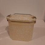 Vintage Emaille Lunchbox met Binnenbak, Ophalen of Verzenden