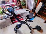 Inklapbare hometrainer met twister plaat, Sport en Fitness, Ophalen, Zo goed als nieuw, Metaal, Hometrainer