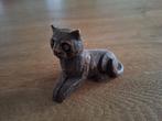 Houten Kat Beeldje, Antiek en Kunst, Kunst | Beelden en Houtsnijwerken, Ophalen of Verzenden