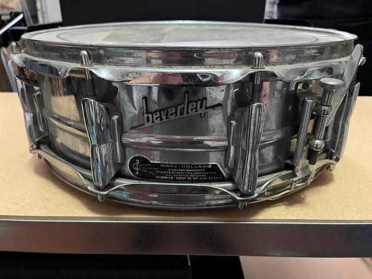 Beverley Snare Drum - Opknapper, Muziek en Instrumenten, Instrumenten | Onderdelen, Gebruikt, Drums of Percussie, Ophalen