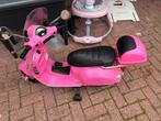 Elektrische vespa scooter roze, Ophalen of Verzenden, Zo goed als nieuw