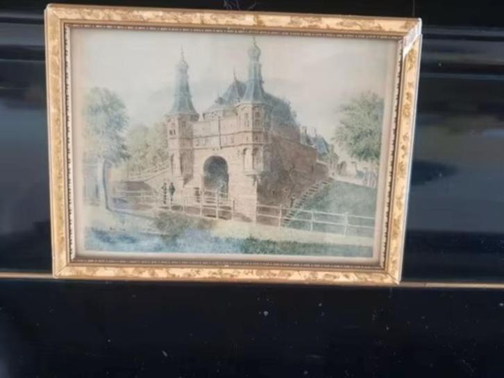 De Wirdumer- of Sint Jacobspoort 1830, Antiek en Kunst, Kunst | Etsen en Gravures, Ophalen