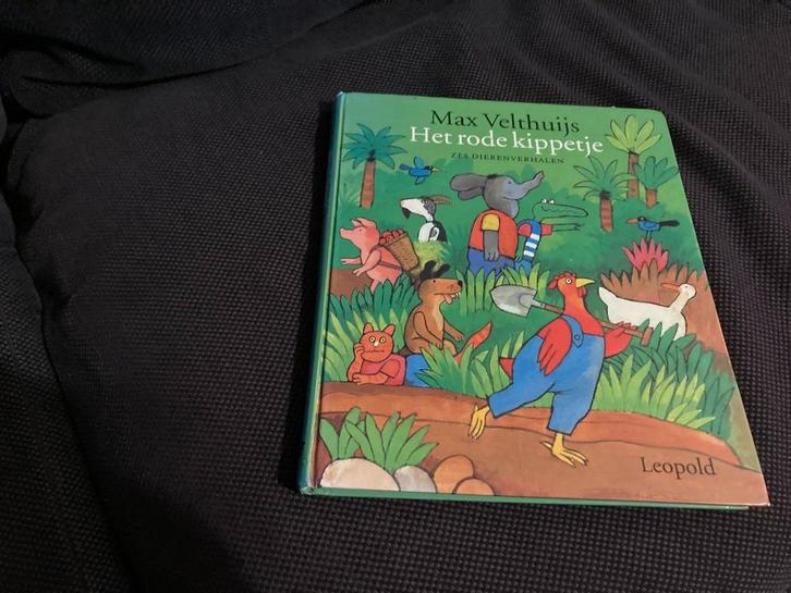 🐔 Max Velthuijs - Het rode kippetje, Boeken, Kinderboeken | Kleuters, Gelezen, Fictie algemeen, Ophalen of Verzenden