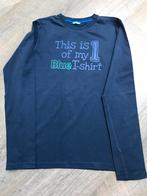 Donker blauw shirt maat 158, Ophalen of Verzenden, Zo goed als nieuw, Jongen, Shirt of Longsleeve