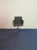 8 x Vergaderstoel Artifort Paco - antraciet/groen,, Ophalen, Gebruikt, Overige kleuren, Stof