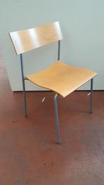 Kantinestoelen van Lammhults, Huis en Inrichting, Ophalen, Gebruikt, Overige kleuren, Hout