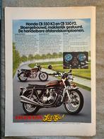Advertentie 1978 Honda CB550 K3 en F2, Verzenden, Zo goed als nieuw, Motoren