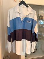Seashore Rugby trui - Blauw/Wit/Bruin XXL, Seashore, Blauw, Maat 56/58 (XL), Ophalen of Verzenden