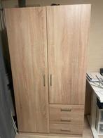 FANDRUP Kledingkast - Licht Eiken - 97x176, Huis en Inrichting, Kasten | Kledingkasten, Ophalen, 50 tot 100 cm, Zo goed als nieuw