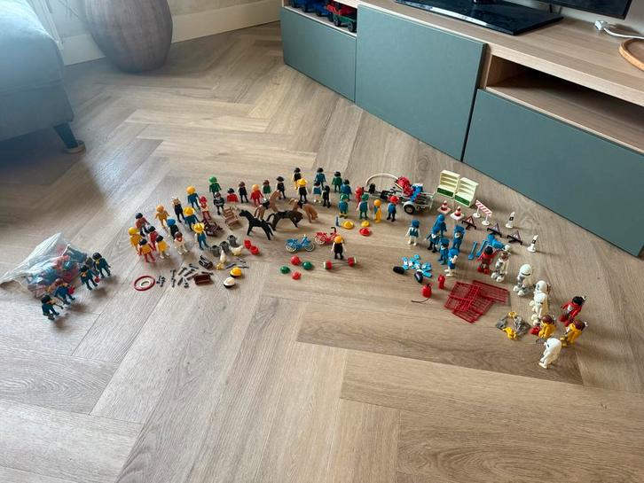 Grote playmobil set • Retro • diverse beroepen, Kinderen en Baby's, Speelgoed | Playmobil, Gebruikt, Los playmobil, Ophalen of Verzenden