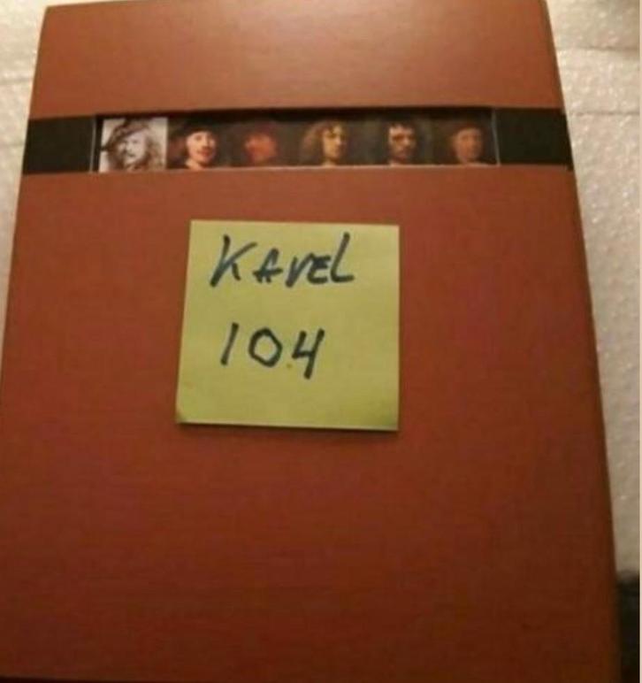 ZILVER REMBRANDT V RIJN EN LEERLING KAVEL 104, Postzegels en Munten, Munten | Nederland, Setje, Overige waardes, Koning Willem III