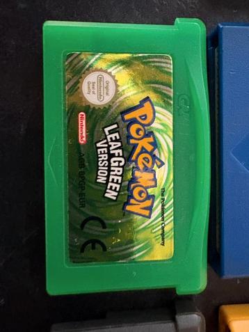Pokemon Leafgreen gameboy advance beschikbaar voor biedingen