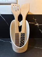 Riviera Maison spatelhouder met 2 spatels, Huis en Inrichting, Keuken | Keukenbenodigdheden, Ophalen of Verzenden, Nieuw