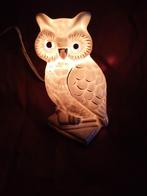 Parfumlampje Parfumlamp geurhuisje witte uil op boeken, Ophalen of Verzenden