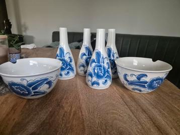 Delfts Blauw Tafereel - Fair Trade Thailand beschikbaar voor biedingen