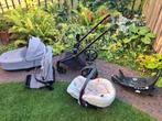 Cybex Priam 3 in 1 complete set met kinderwagen en autostoel, Gebruikt, Verstelbare duwstang, Ophalen, Kinderwagen