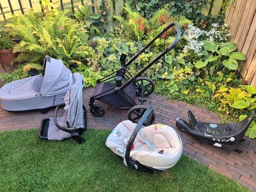 Cybex Priam 3 in 1 complete set met kinderwagen en autostoel, Kinderen en Baby's, Kinderwagens en Combinaties, Gebruikt, Kinderwagen