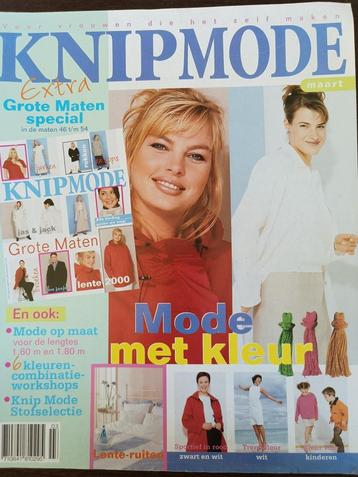 Knipmode maart 2000 met grote maten special beschikbaar voor biedingen