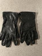 Zwarte leren handschoenen, Kleding | Heren, Hoeden en Petten, Ophalen of Verzenden, Gedragen, One size fits all