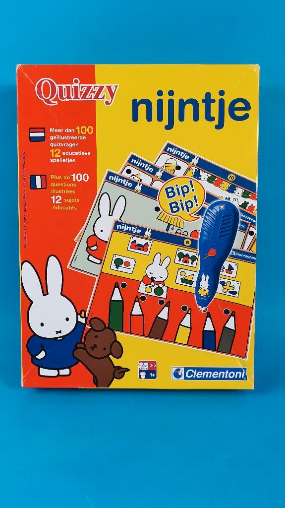 Quizzy Nijntje, Clementoni, compleet. 1A8, Kinderen en Baby's, Speelgoed | Educatief en Creatief, Gebruikt, Ophalen of Verzenden