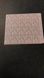 Blok postzegels Beatrix 1.30 gulden, Postzegels en Munten, Postzegels | Nederland, Ophalen of Verzenden