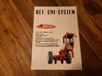 Tractor folder New Idea UNI-SYSTEM, Boeken, Catalogussen en Folders, Ophalen of Verzenden, Zo goed als nieuw