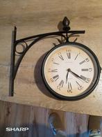 Station klok, Huis en Inrichting, Ophalen of Verzenden, Zo goed als nieuw, Wandklok