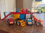Houten Garage met Voertuigen (Ikea, lillabo), Ophalen, Zo goed als nieuw, Overige typen
