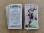 Footballers 1928-29 complete set 25 vintage cigarette cards, Ophalen, Gebruikt, Buitenlandse clubs, Poster, Plaatje of Sticker