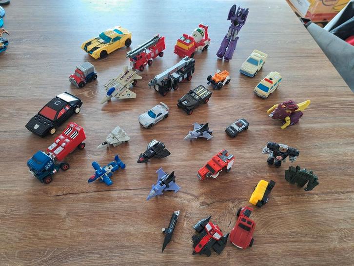 Transformers partijtje, Verzamelen, Poppetjes en Figuurtjes, Gebruikt, Ophalen of Verzenden