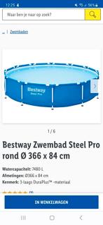 Bestway zwembad Steel Pro, 300 cm of meer, 200 tot 400 cm, Rond, Ophalen of Verzenden