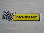 sticker DUNLOP driving to the future, Ophalen of Verzenden, Zo goed als nieuw, Bedrijf of Vereniging