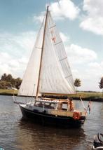 Leuke boot met gezellige kajuit/ goed uitzicht, Watersport en Boten, Kajuitzeilboten en Zeiljachten, Diesel, Staal, Gebruikt, Ophalen of Verzenden