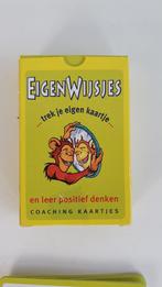 Eigenwijsjes kaartspel, positief denken. Compleet. 7C13, Hobby en Vrije tijd, Gezelschapsspellen | Kaartspellen, Tweedehands verkoop
