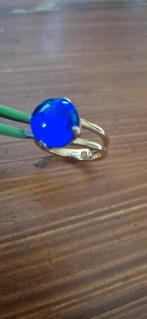Melano ringen twisted incl extra steen, 18 tot 19, IJzer of Staal, Ophalen of Verzenden, Zo goed als nieuw