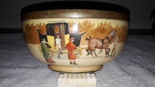Royal Doulton schaal Coaching Days 20,5 cm, Antiek en Kunst, Antiek | Schalen, Ophalen of Verzenden