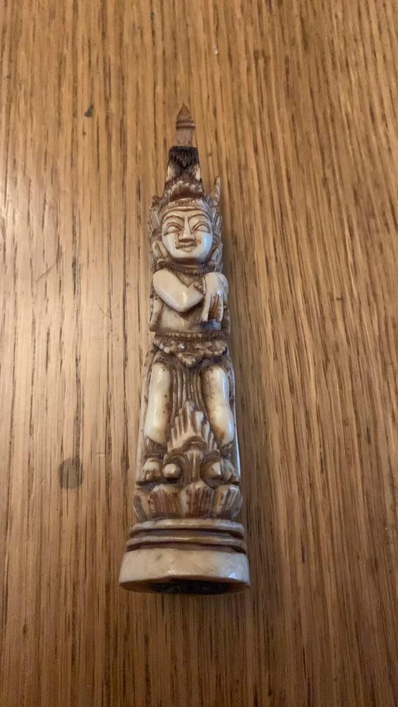 Indonesisch beeldje/krisgreep, gedetailleerd, Antiek en Kunst, Kunst | Niet-Westerse kunst, Ophalen of Verzenden