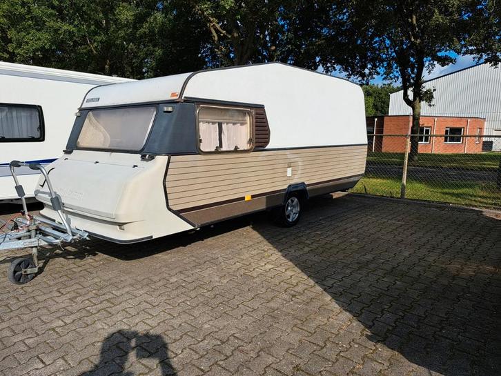 Polar  & Solifer Wintercaravan met echte CV-ketel Kabe Cabby, Caravans en Kamperen, Caravans, Bedrijf, tot en met 6, 750 - 1000 kg