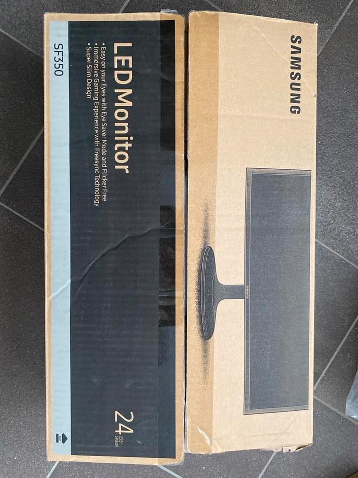 Samsung SF350 24 inch LED Monitor - Zo goed als nieuw, Computers en Software, Monitoren, Zo goed als nieuw, 60 Hz of minder, HDMI