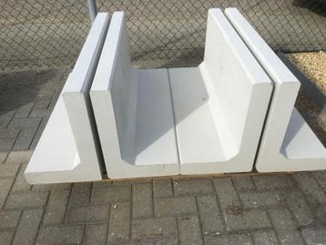 Keerwand beton L-wand afscheiding hoogteverschil hoekwand beschikbaar voor biedingen