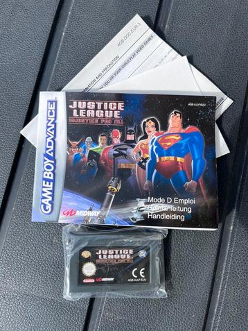 Justice League Injustice for all (Nintendo Game Boy Advance) beschikbaar voor biedingen